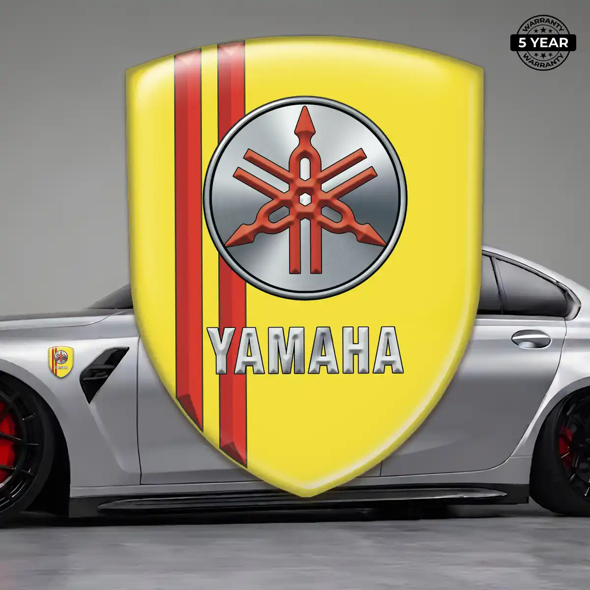 Yamaha Gel Emblem Sticker Performance Style