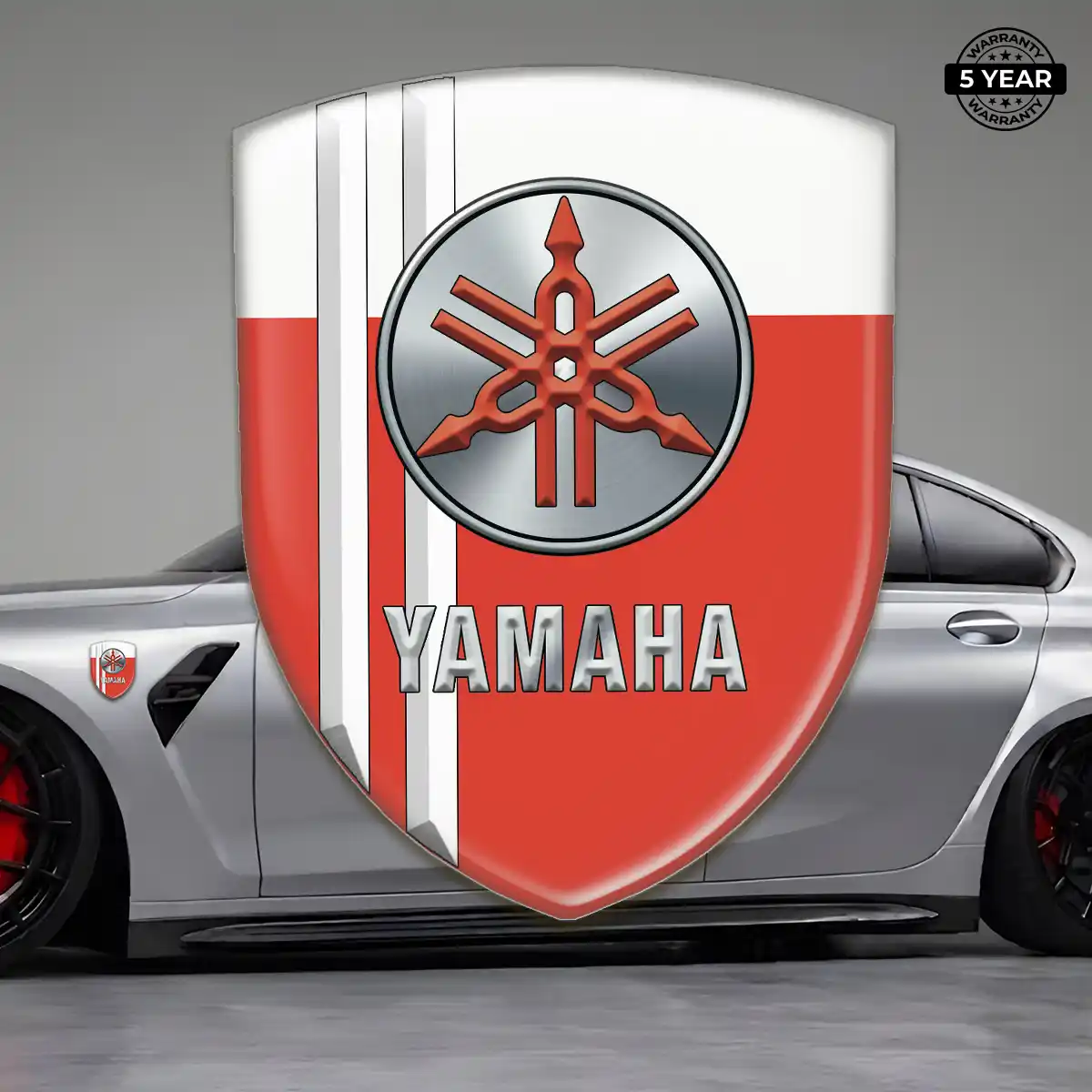 Yamaha Gel Emblem Sticker Prime Quality
