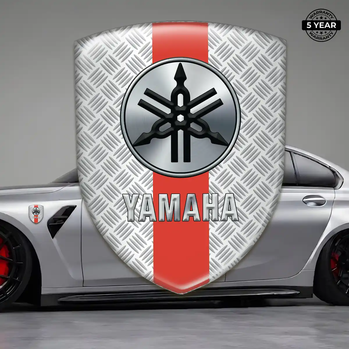 Yamaha Gel Emblem Sticker Resin Elite