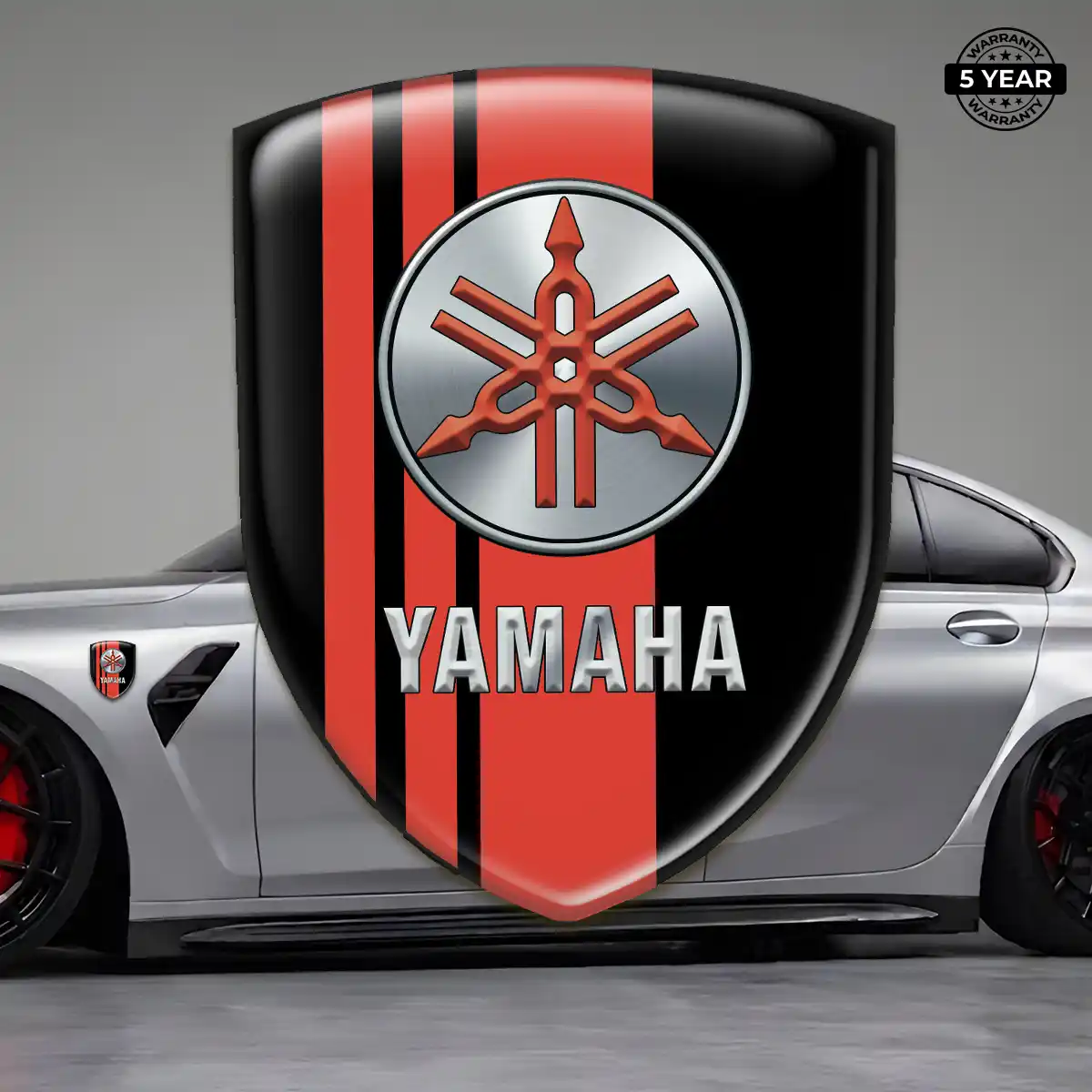 Yamaha Gel Emblem Sticker Signature Edition