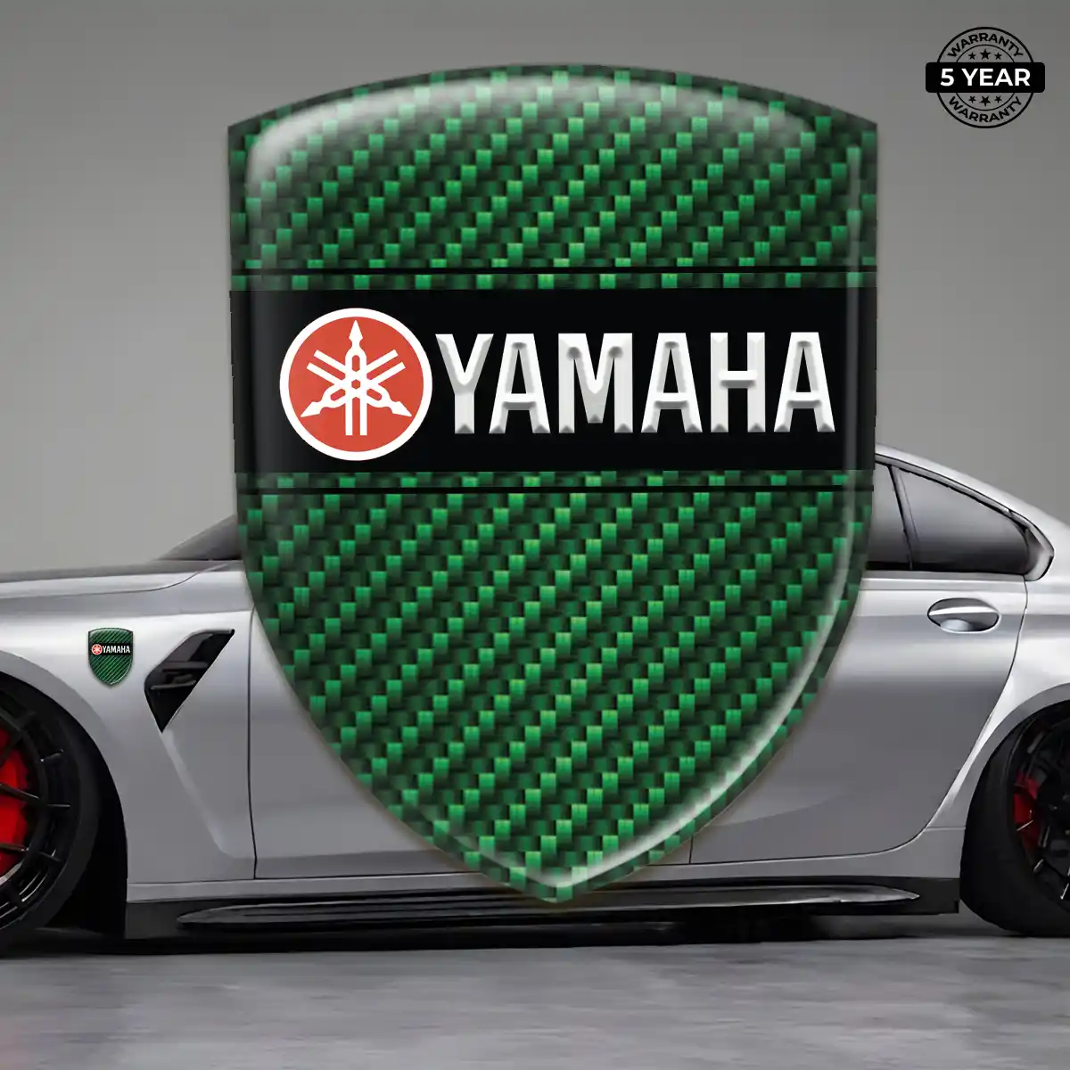 Yamaha Gel Emblem Sticker Street Tuning