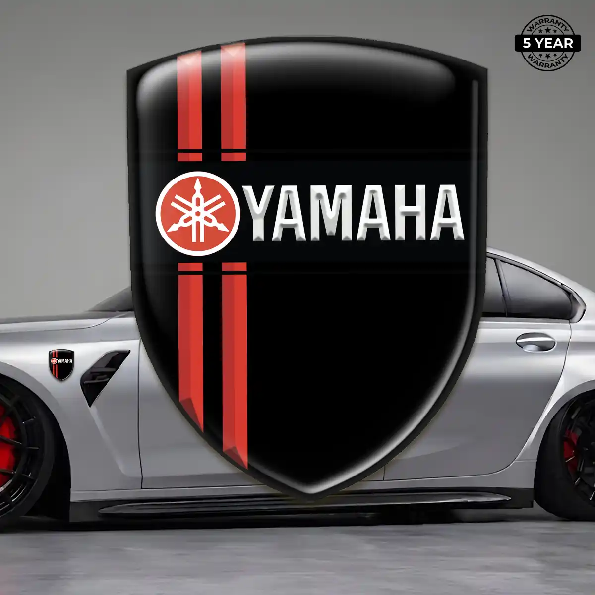 Yamaha Gel Emblem Sticker Superior Craft