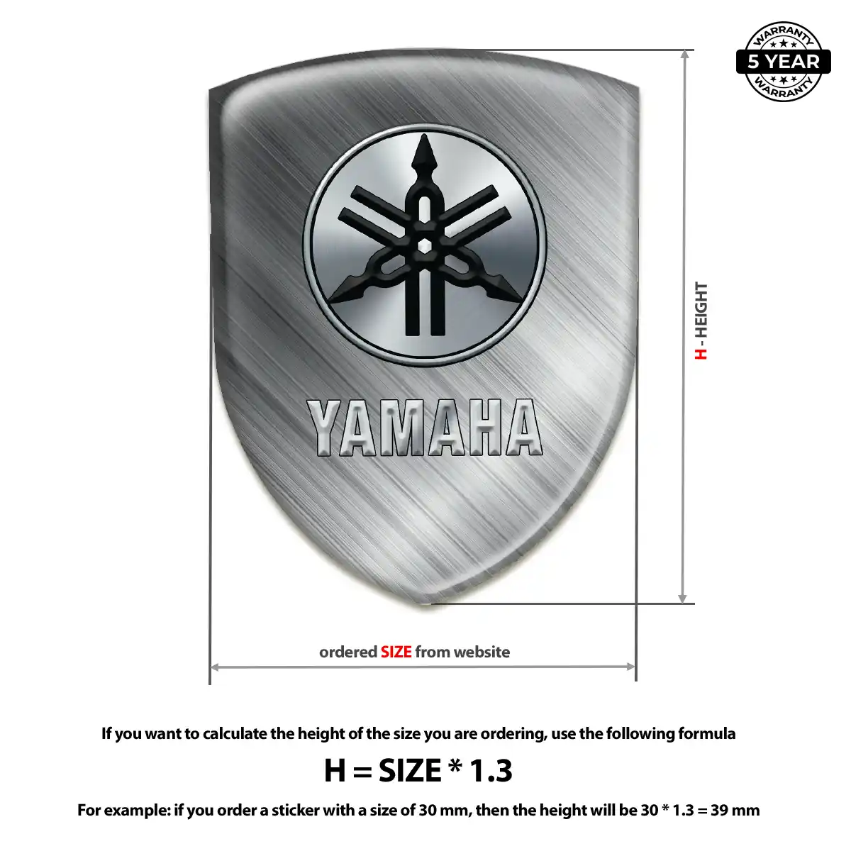 Yamaha Logo Badge Auto Tuning
