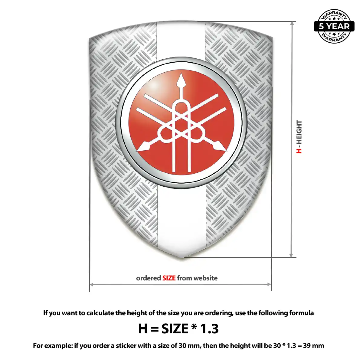 Yamaha Logo Badge Signature Edition