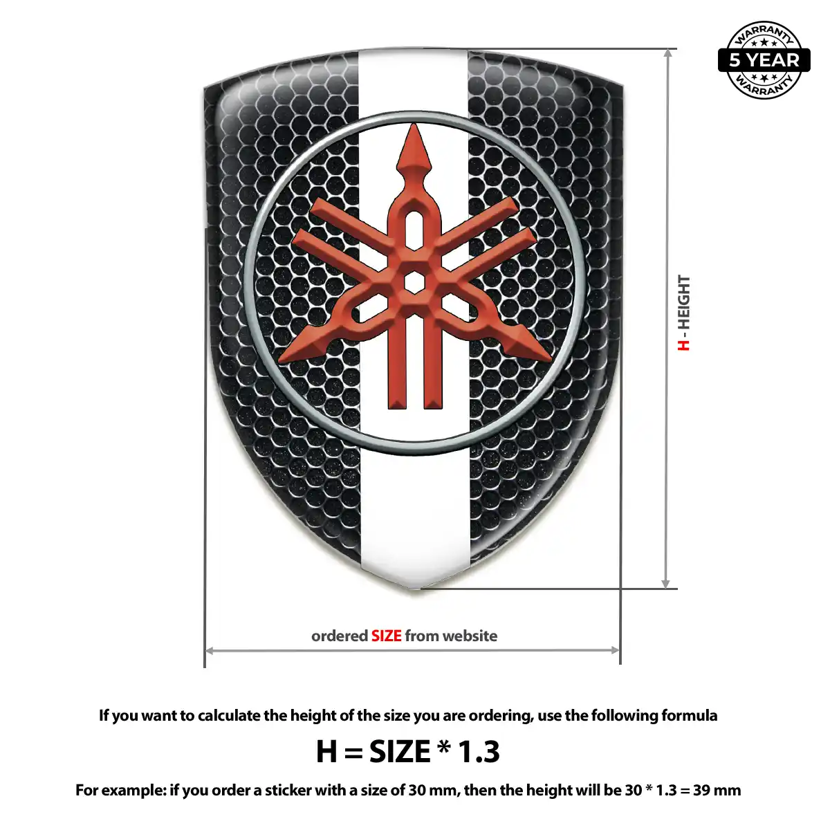 Yamaha Logo Badge Signature Grade