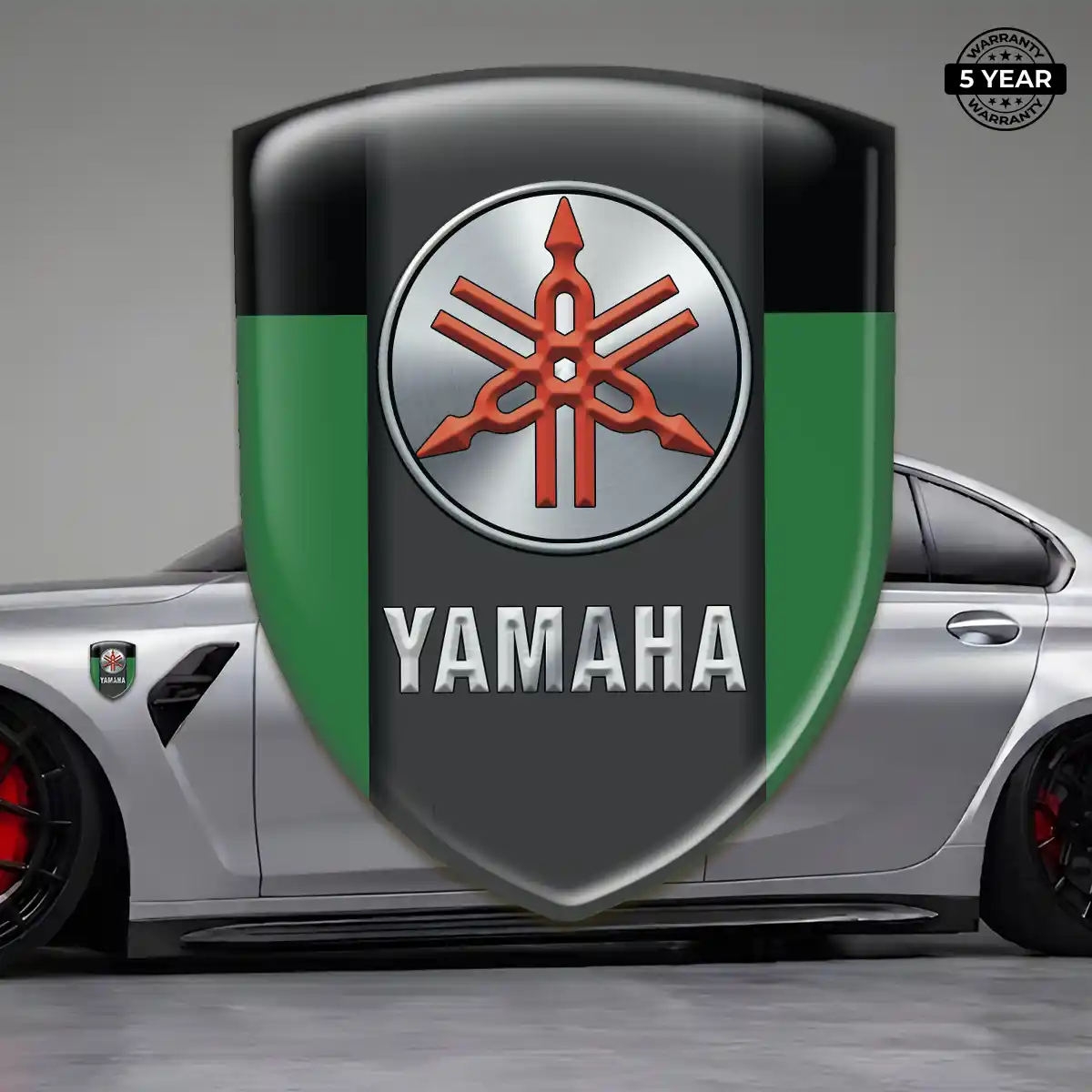 Yamaha Logo Emblem Branded Line