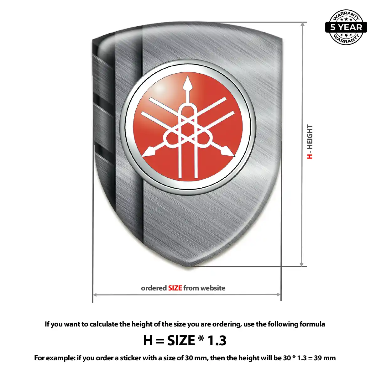 Yamaha Logo Emblem Deluxe Edition