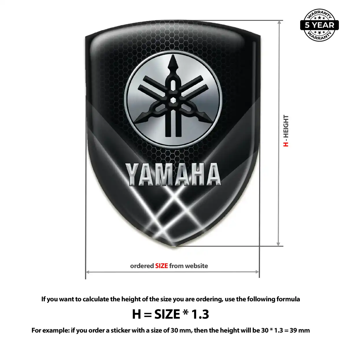 Yamaha Logo Emblem Interior Luxe