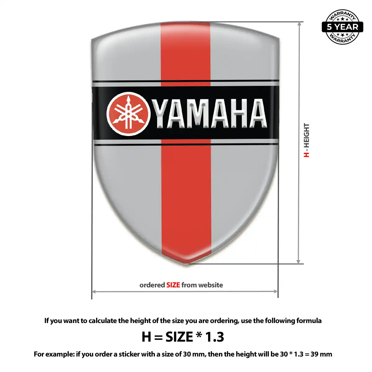 Yamaha Logo Emblem Opulent Line