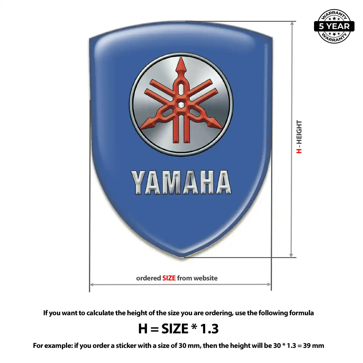 Yamaha Logo Emblem Prestige Line