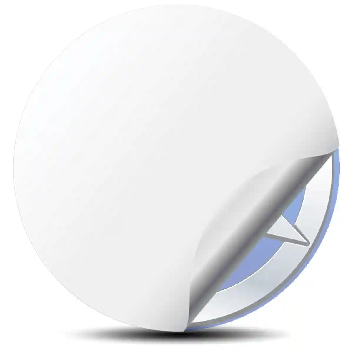 Yamaha Logo Silicone Sticker Self-Adhesive Sleek Style