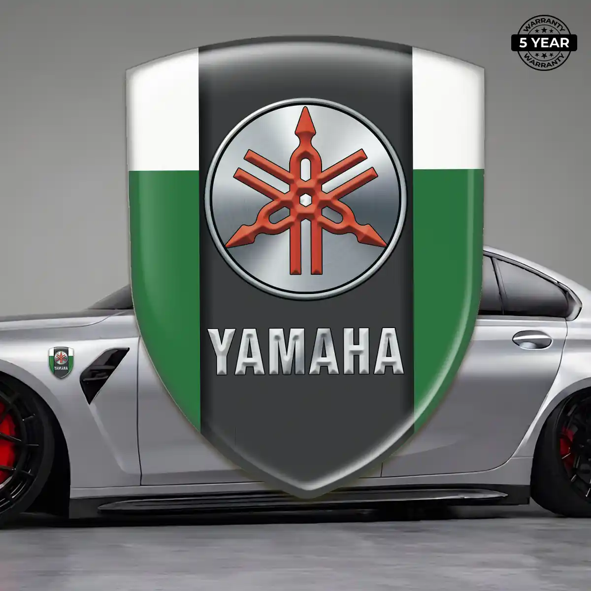 Yamaha Logo Sticker Interior Elegance