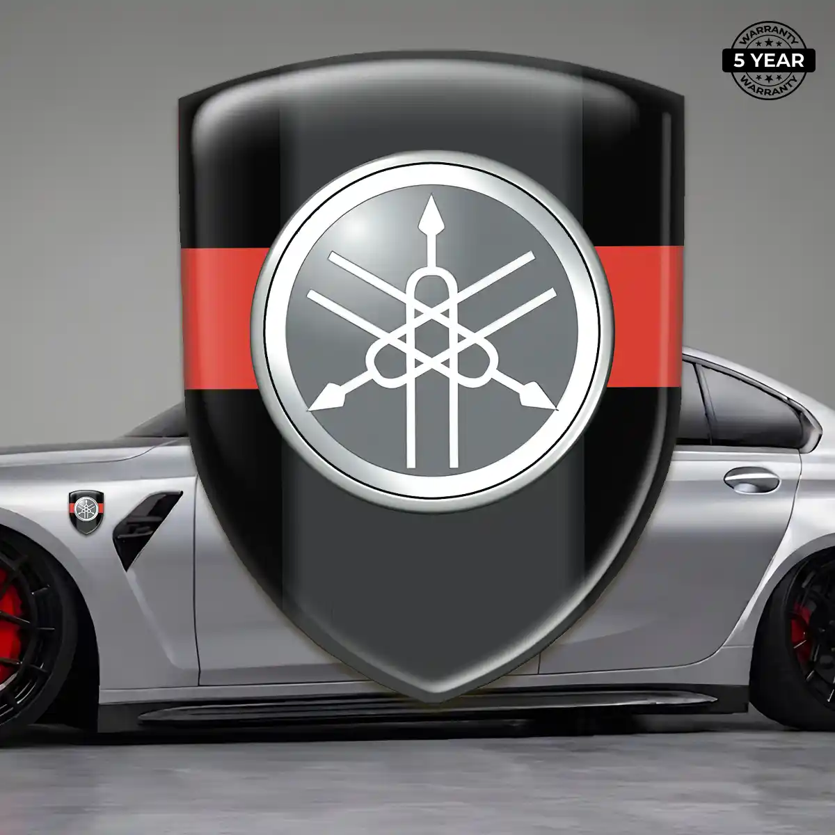 Yamaha Logo Sticker Premium Dome
