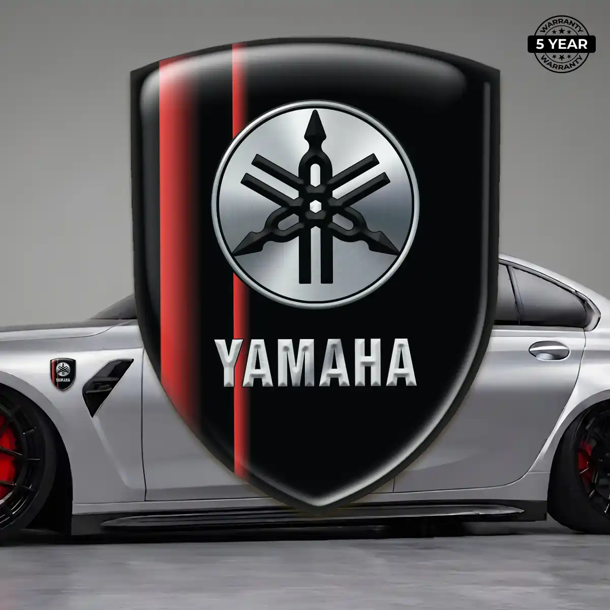 Yamaha Logo Sticker Resin Elite