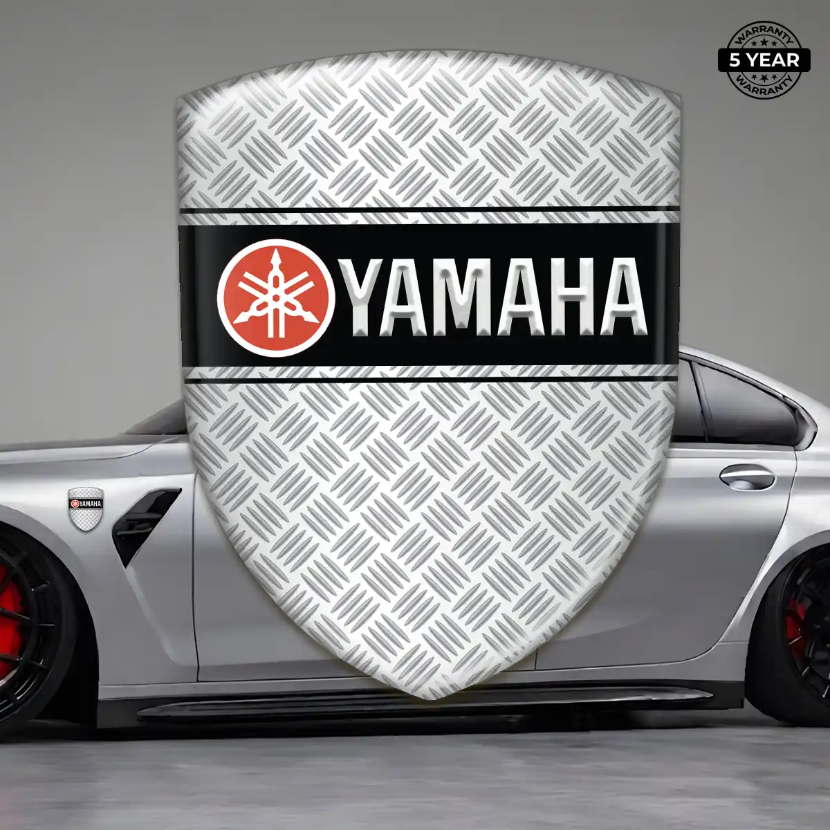 Yamaha Logo Sticker Resin Luxe