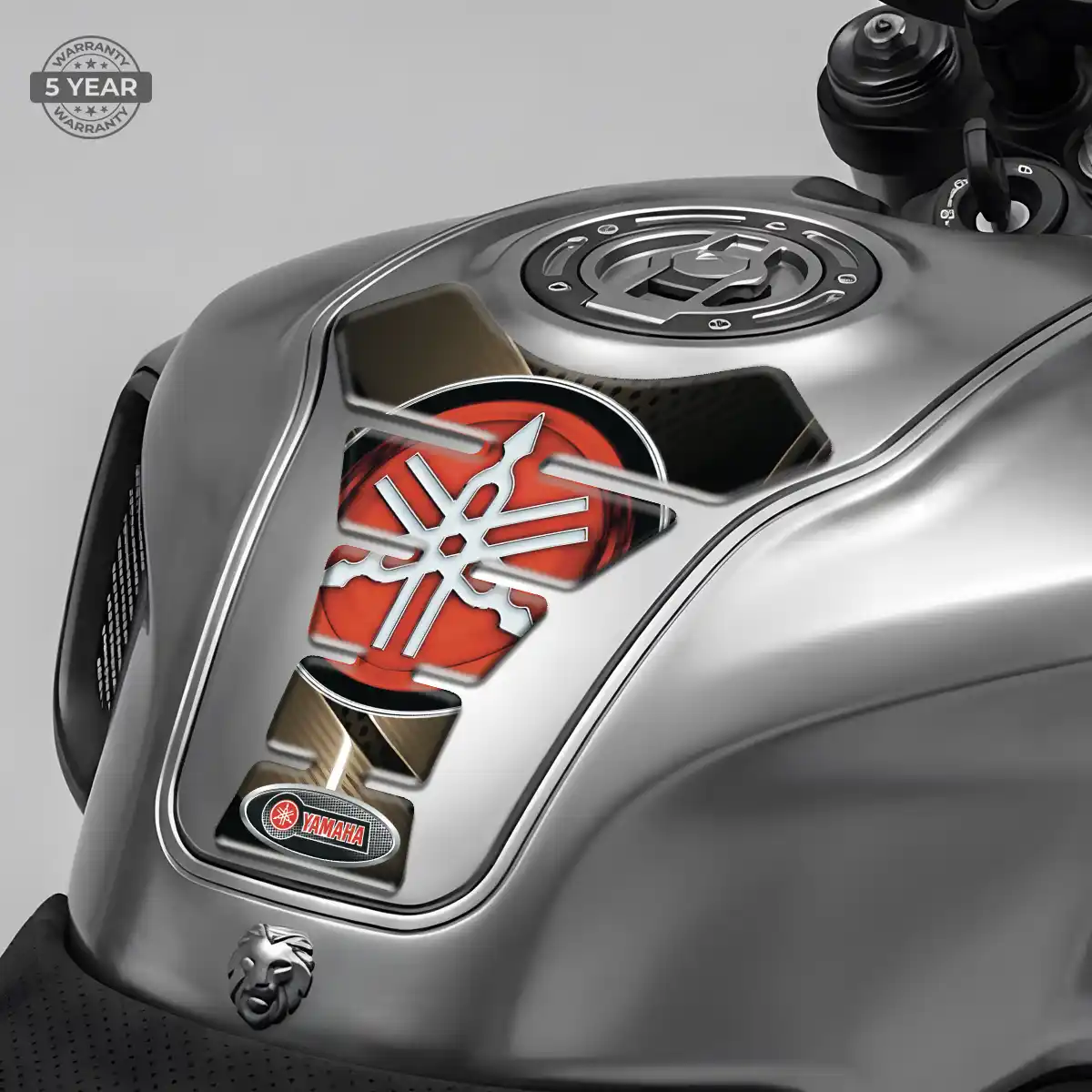Yamaha Motorcycle Tank Decal Deluxe Edition