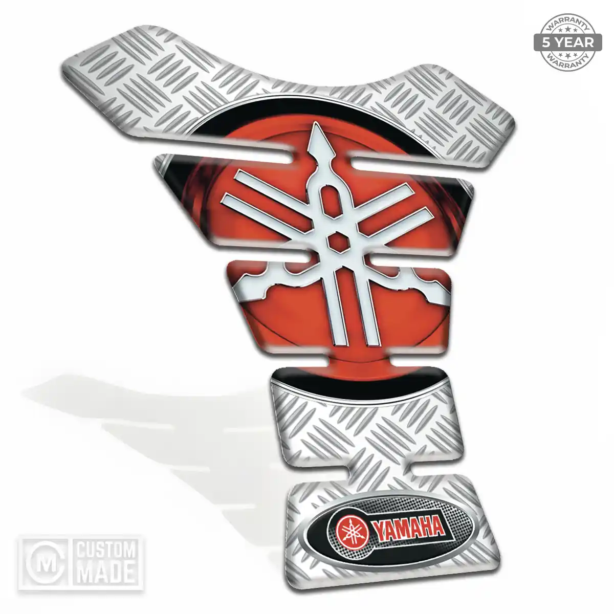 Yamaha Motorcycle Tank Decal Refined Design