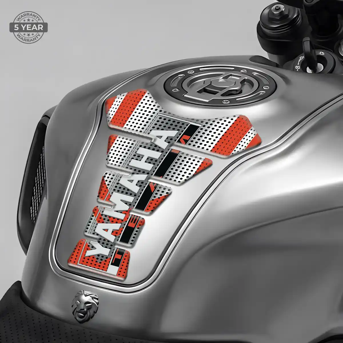 Yamaha Motorcycle Tank Decal Sleek Style