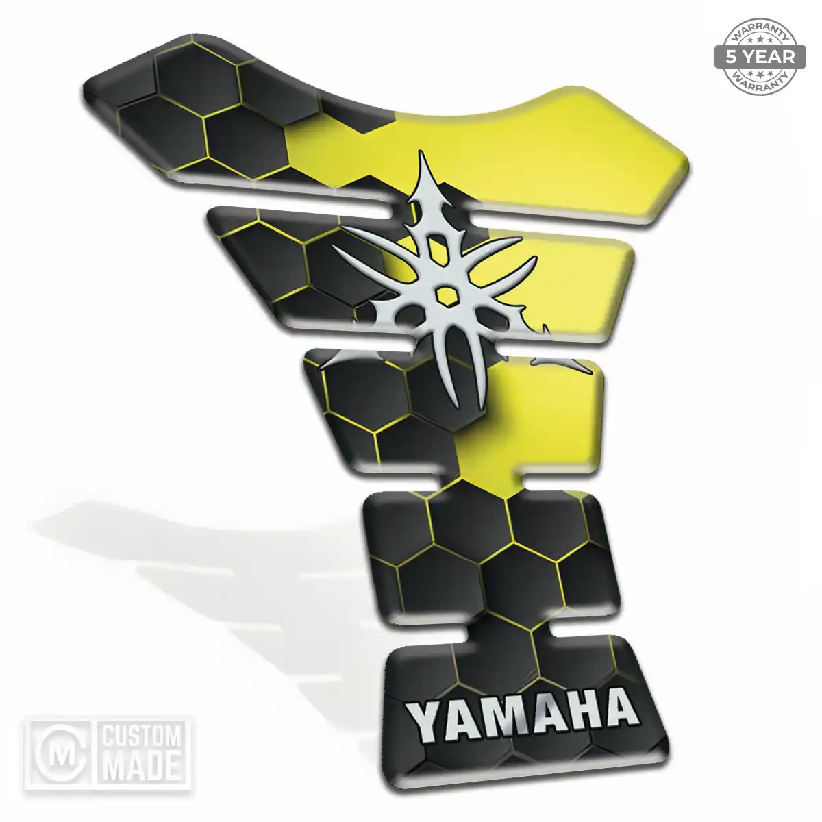 Yamaha Motorcycle Tank Sticker Refined Design