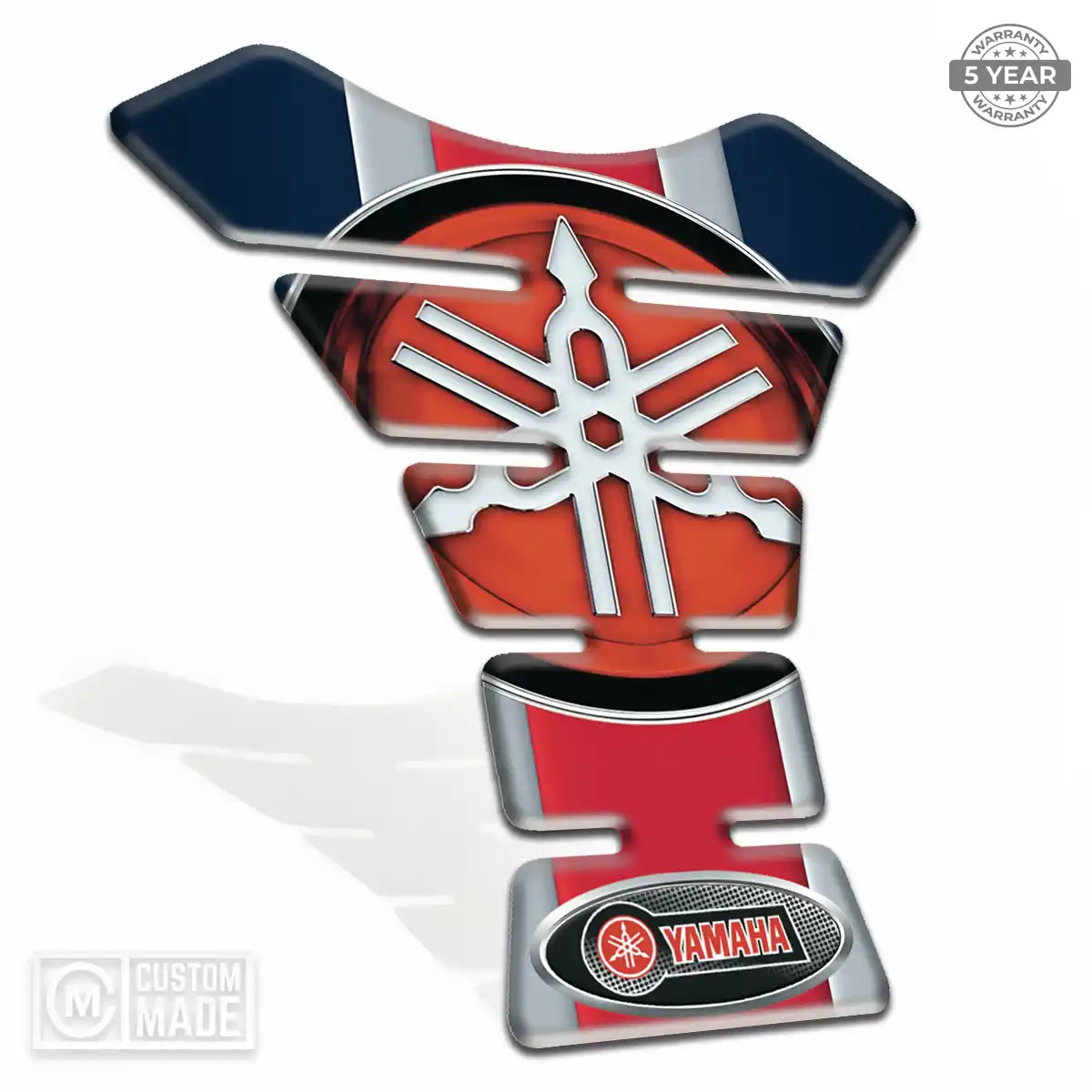 Yamaha Motorcycle Tank Sticker Sleek Style