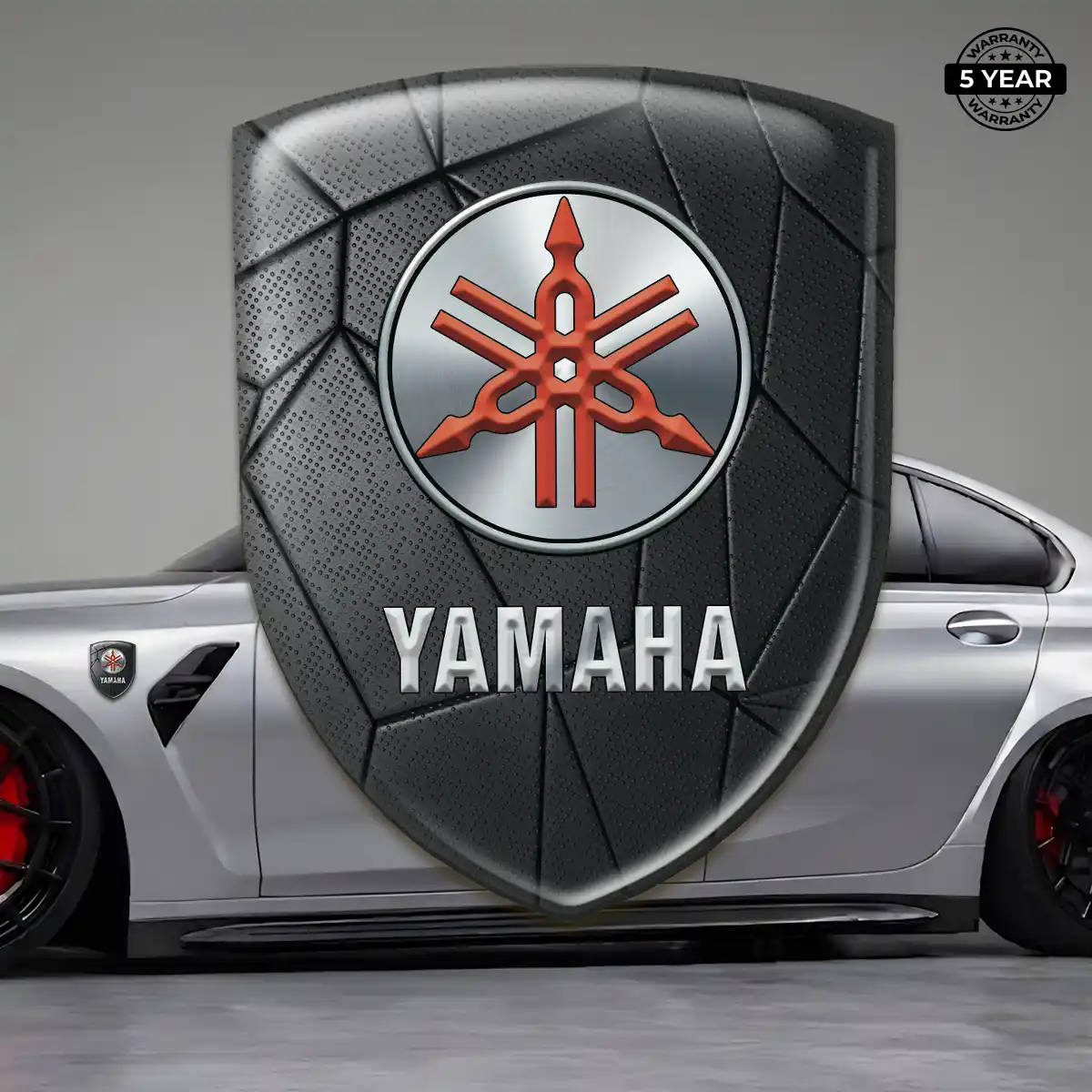 Yamaha Polyurethane Domed Sticker Cabin Style