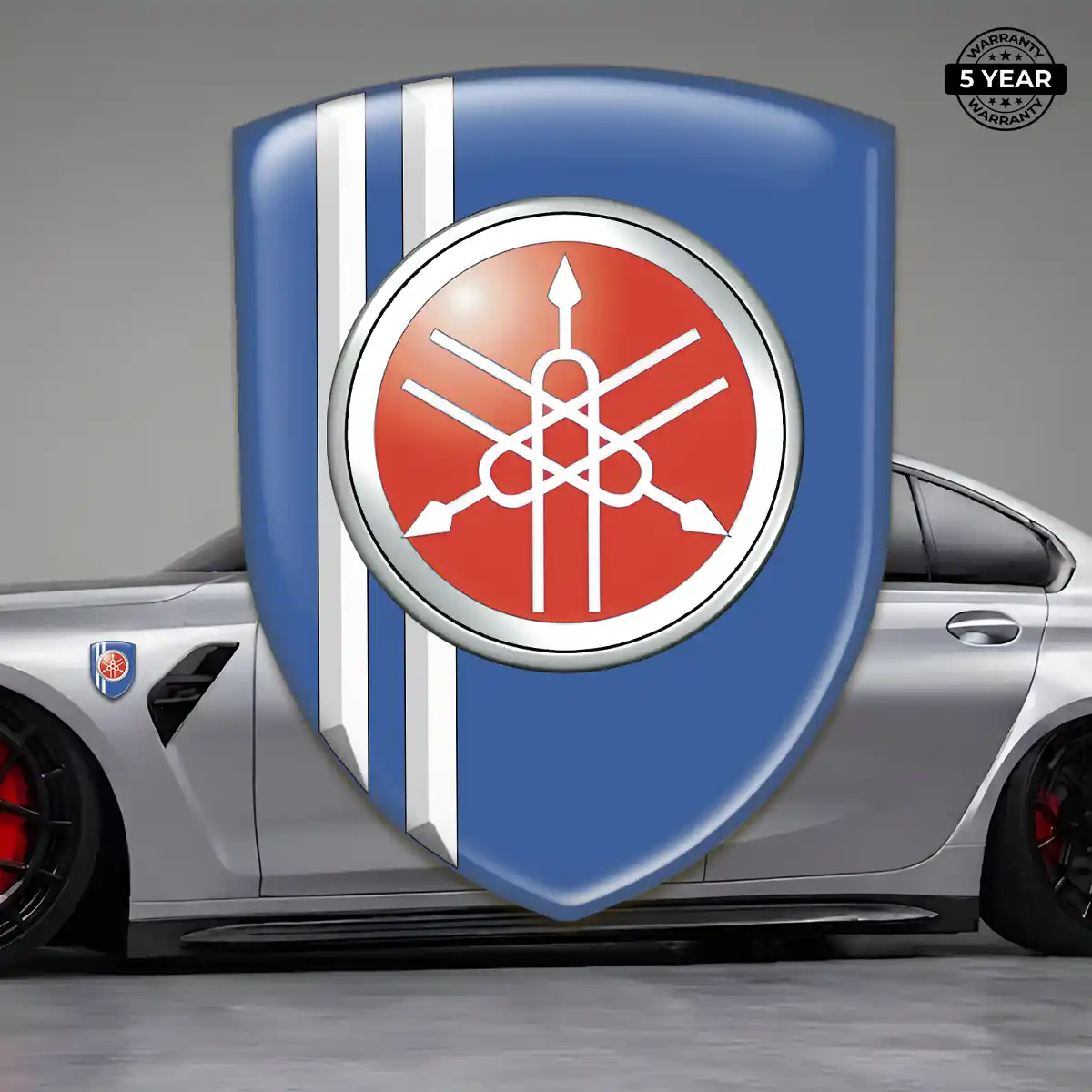 Yamaha Polyurethane Domed Sticker Elite Finish