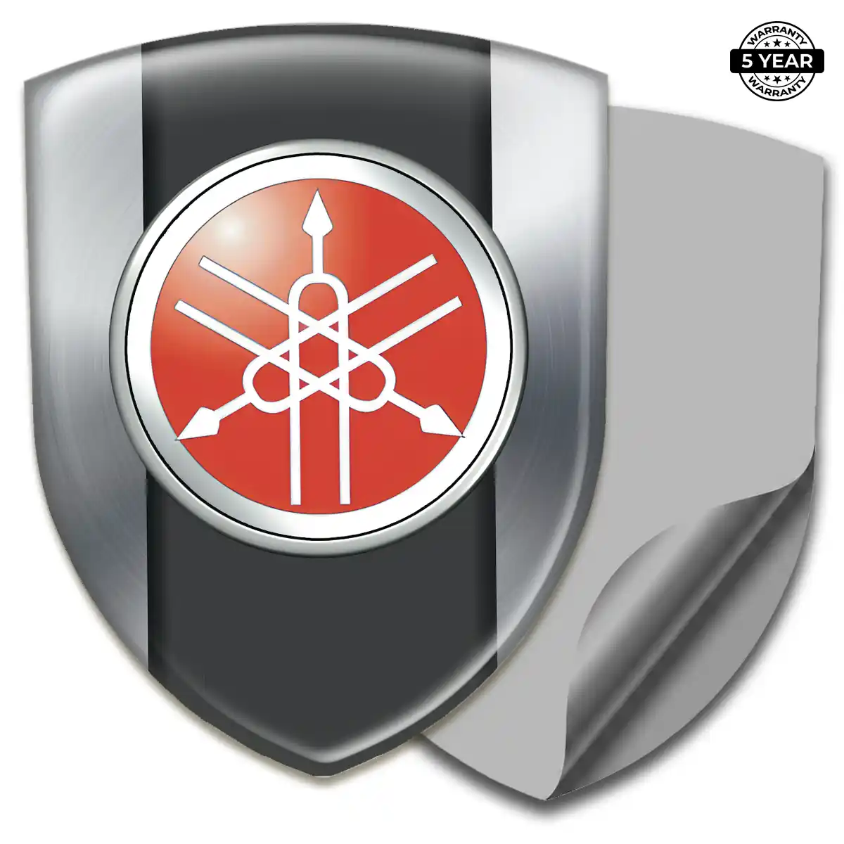 Yamaha Polyurethane Domed Sticker Exterior Luxe
