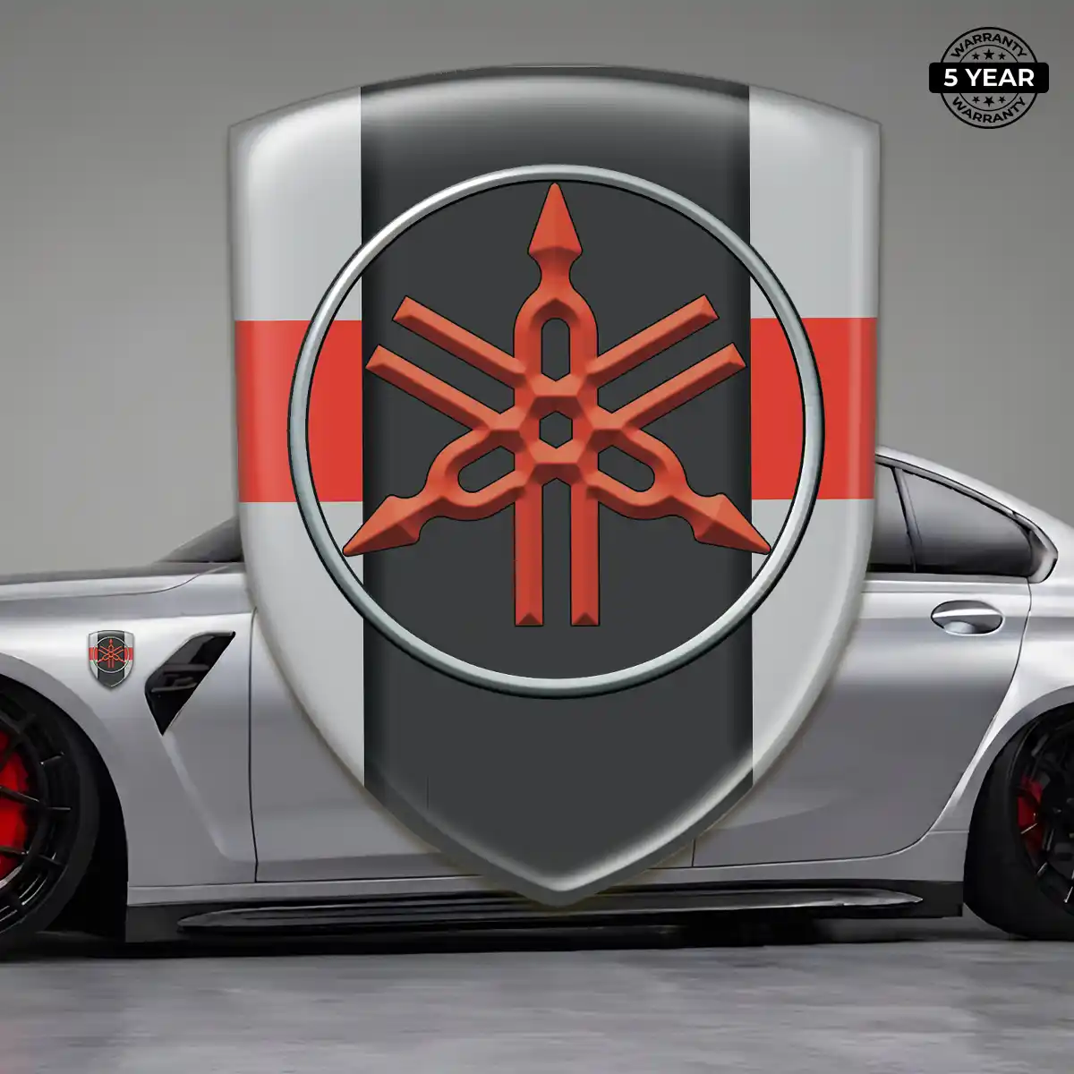 Yamaha Polyurethane Domed Sticker Marked Edition