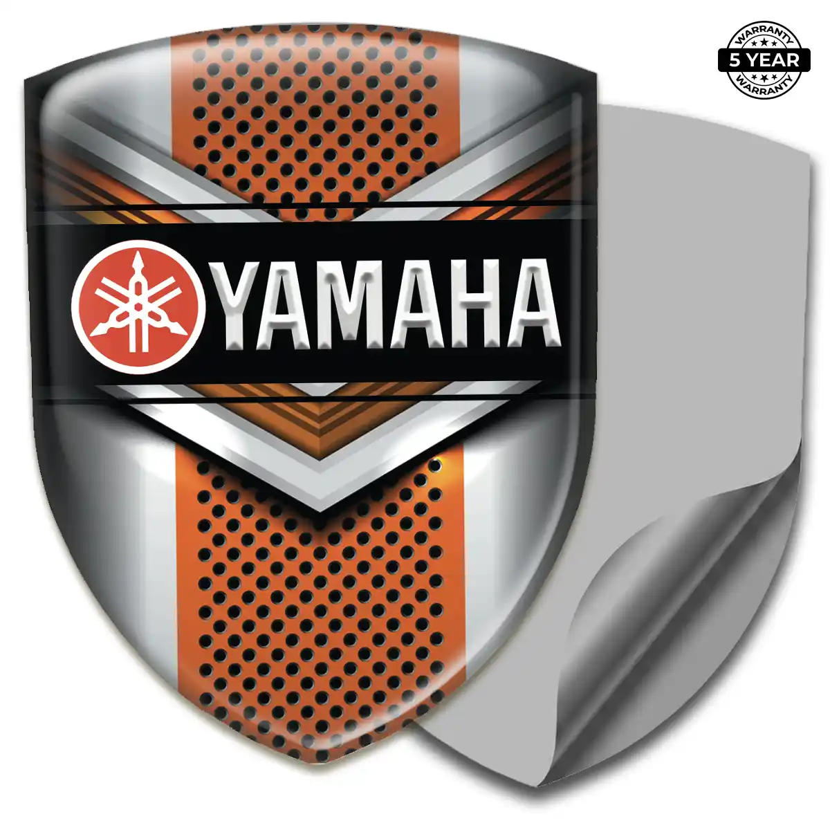 Yamaha Polyurethane Domed Sticker Performance Style