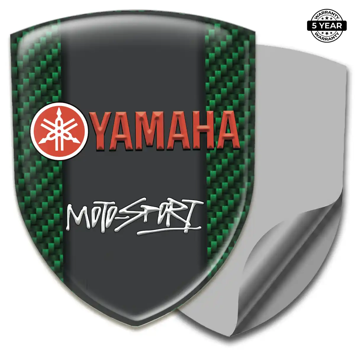 Yamaha Polyurethane Domed Sticker Resin Elite