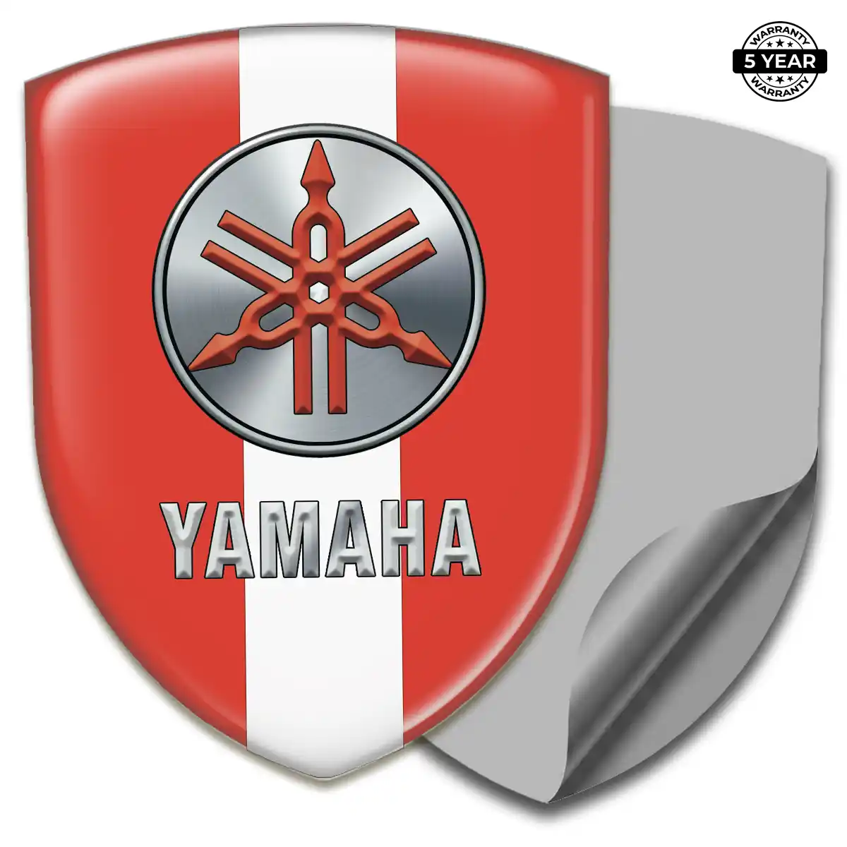 Yamaha Polyurethane Domed Sticker Resin Luxe