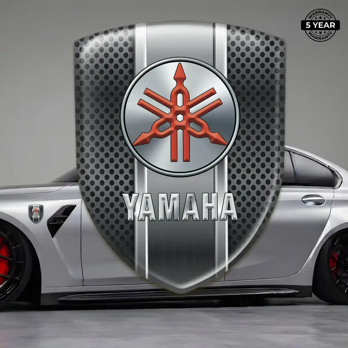 Yamaha Polyurethane Domed Sticker Signature Grade