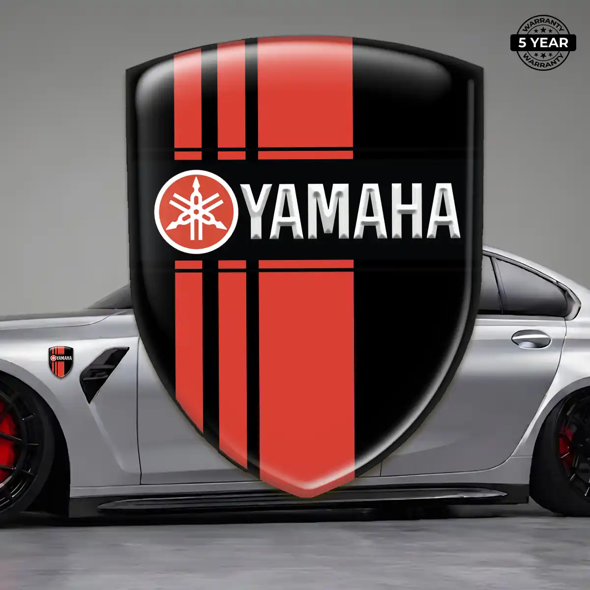 Yamaha Polyurethane Domed Sticker Sport Tuning