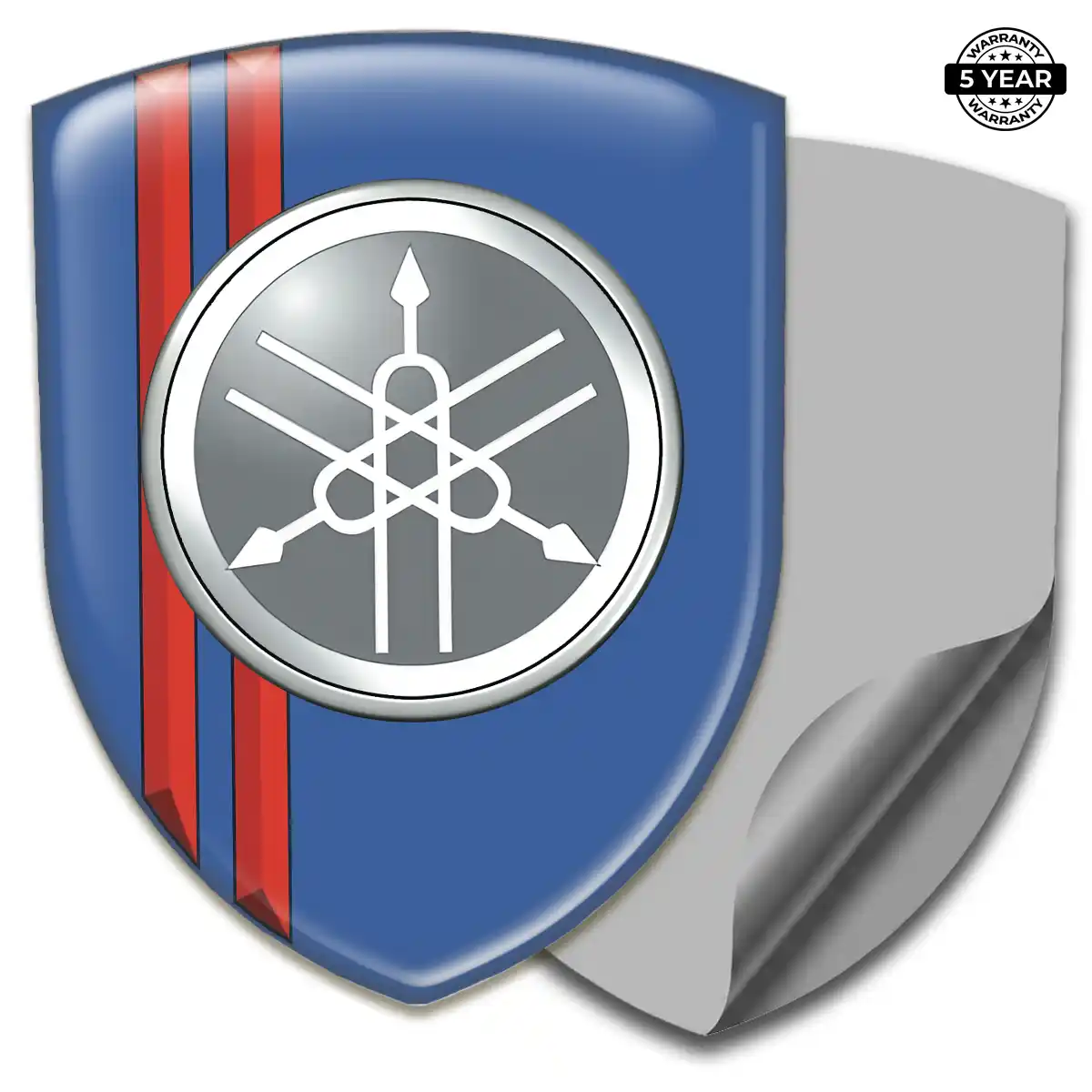 Yamaha Polyurethane Domed Sticker Street Tuning