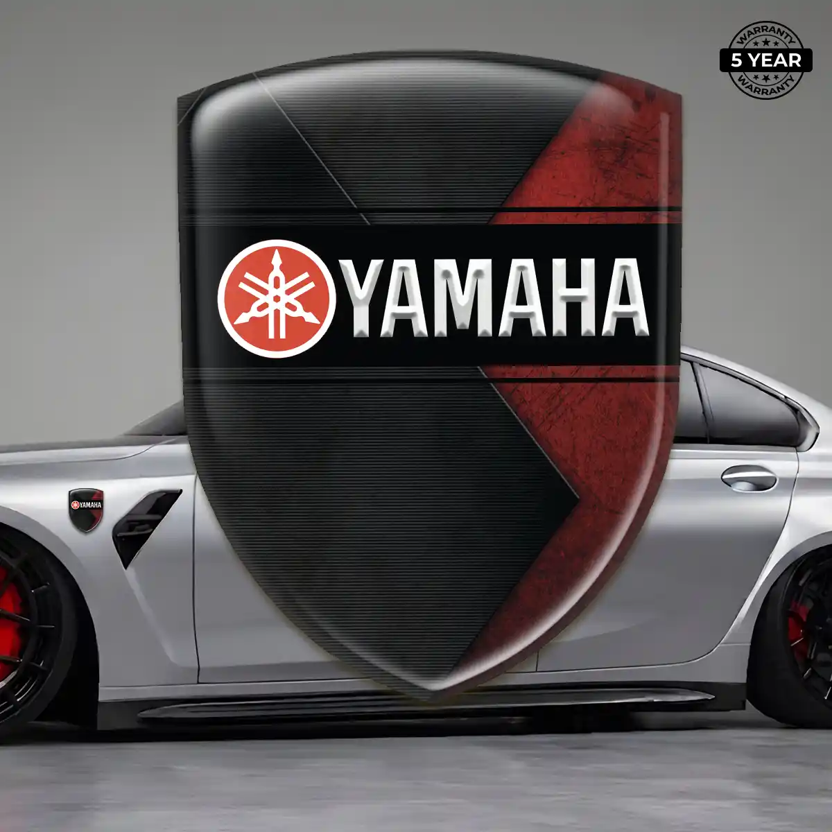 Yamaha Polyurethane Domed Sticker Superior Craft