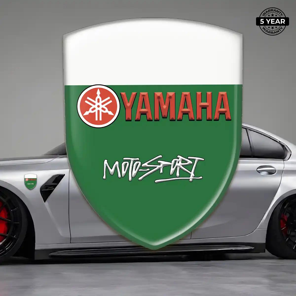Yamaha Polyurethane Domed Sticker Vortex Series