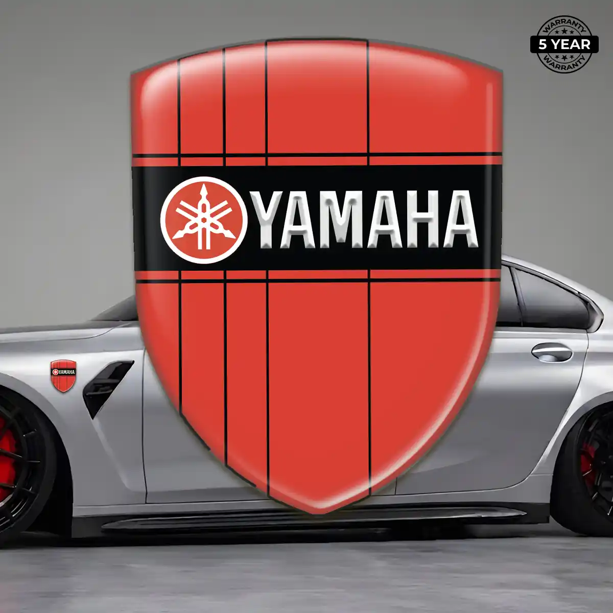 Yamaha Resin Badge Sticker Auto Tuning