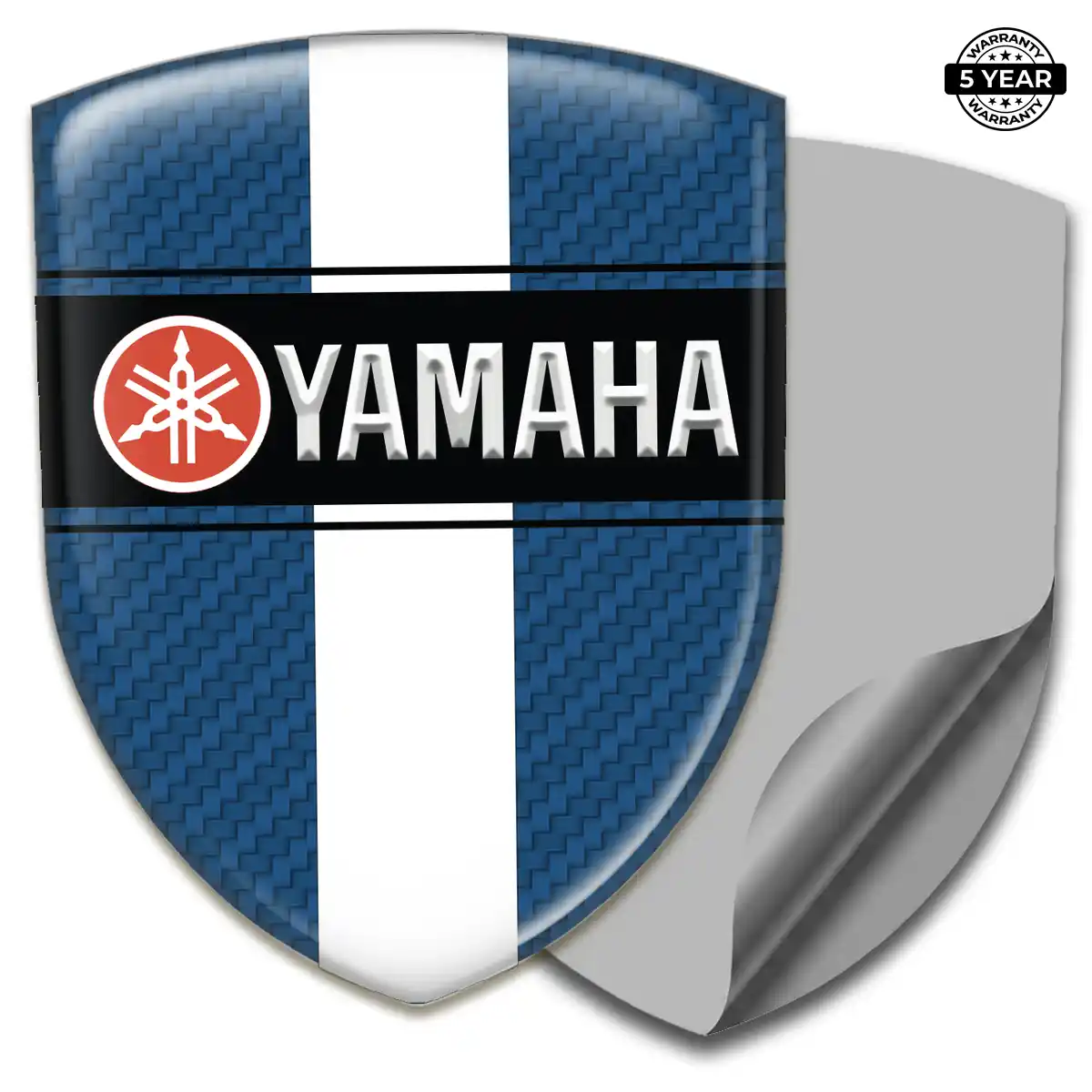 Yamaha Resin Badge Sticker Branded Line