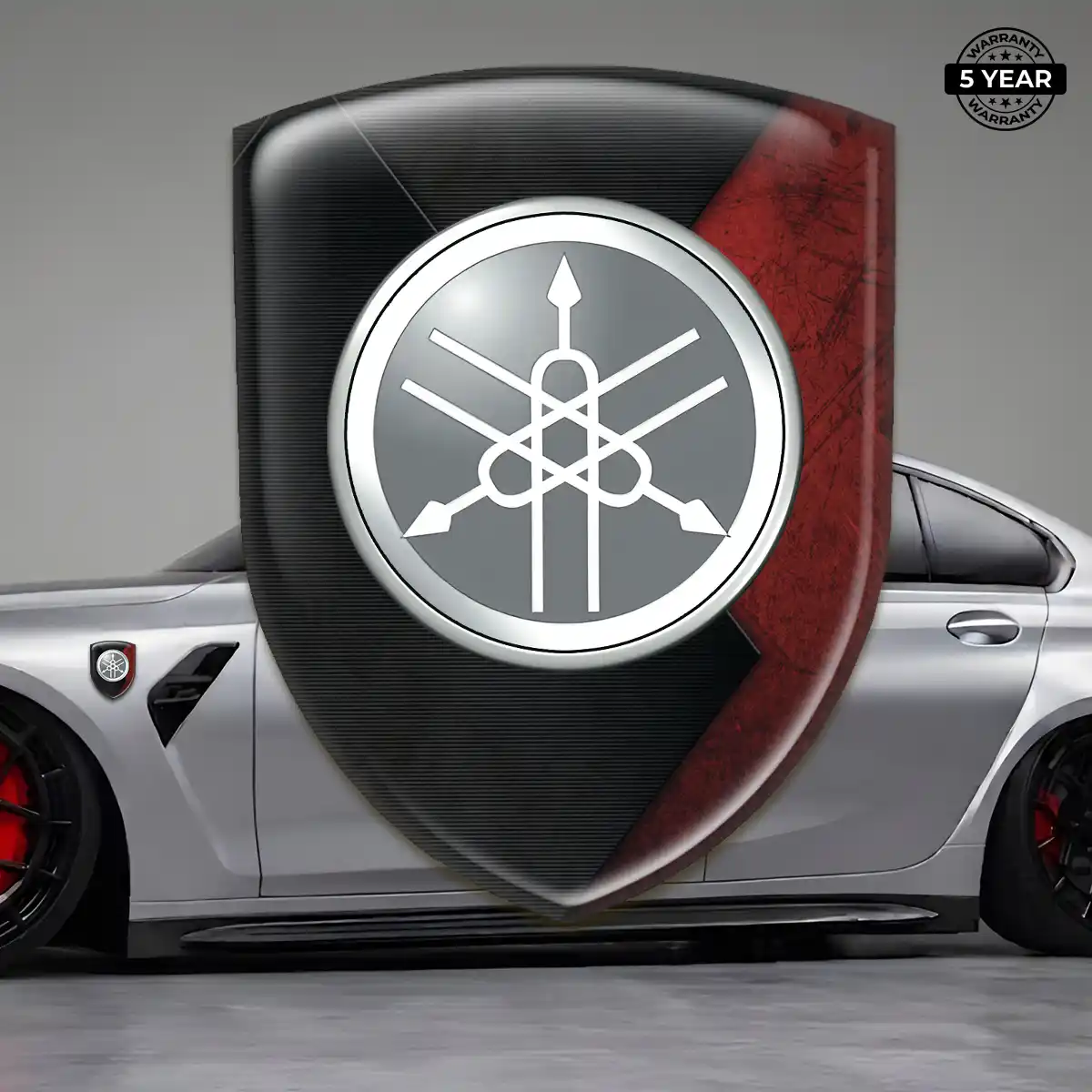 Yamaha Resin Badge Sticker Cabin Style
