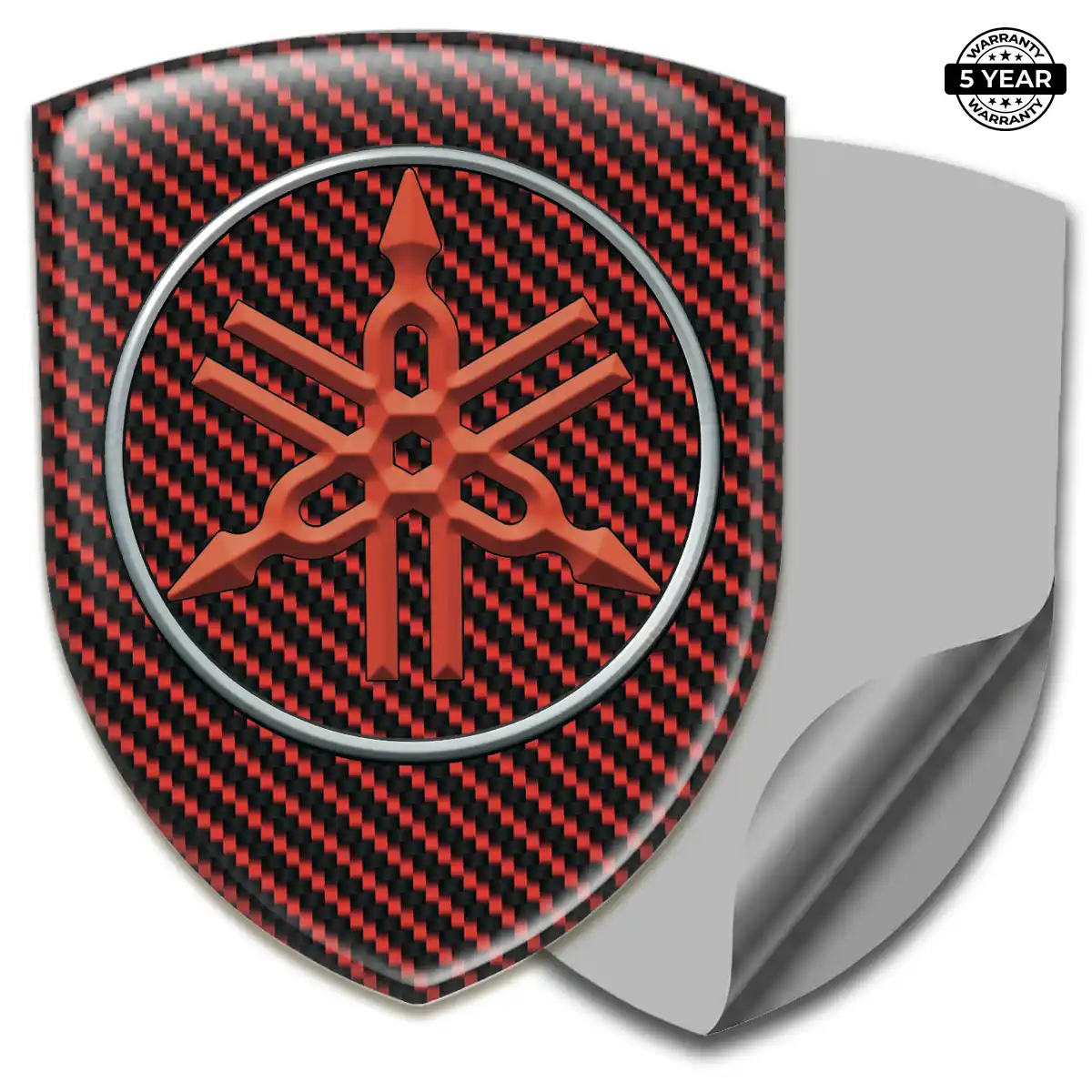 Yamaha Resin Badge Sticker Elite Finish