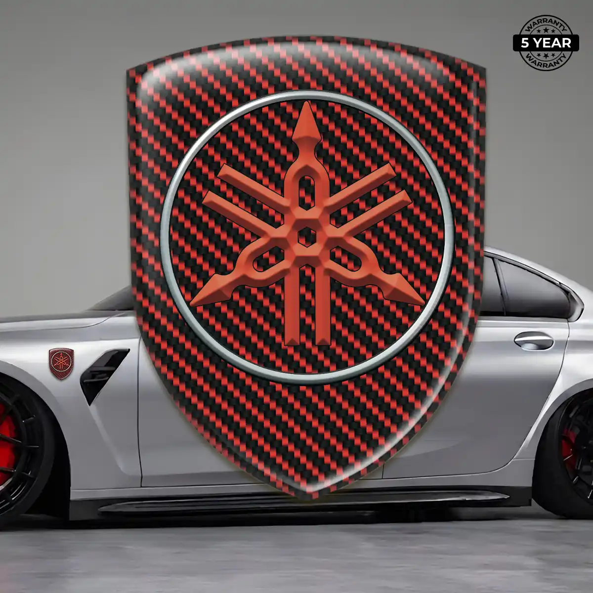 Yamaha Resin Badge Sticker Elite Finish