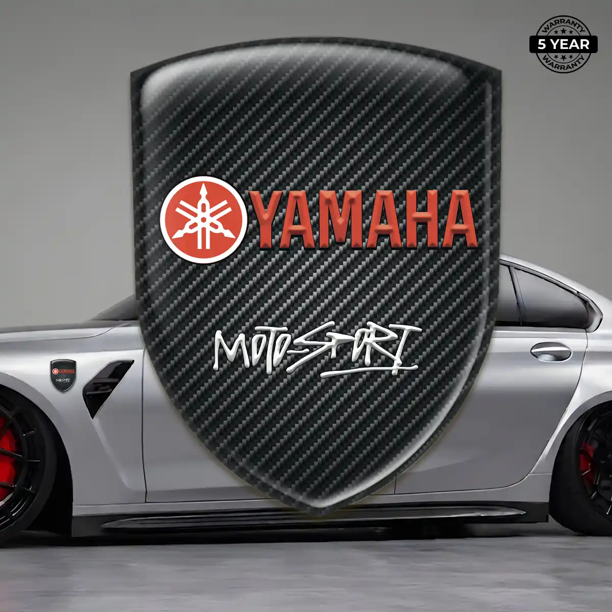 Yamaha Resin Badge Sticker Opulent Line