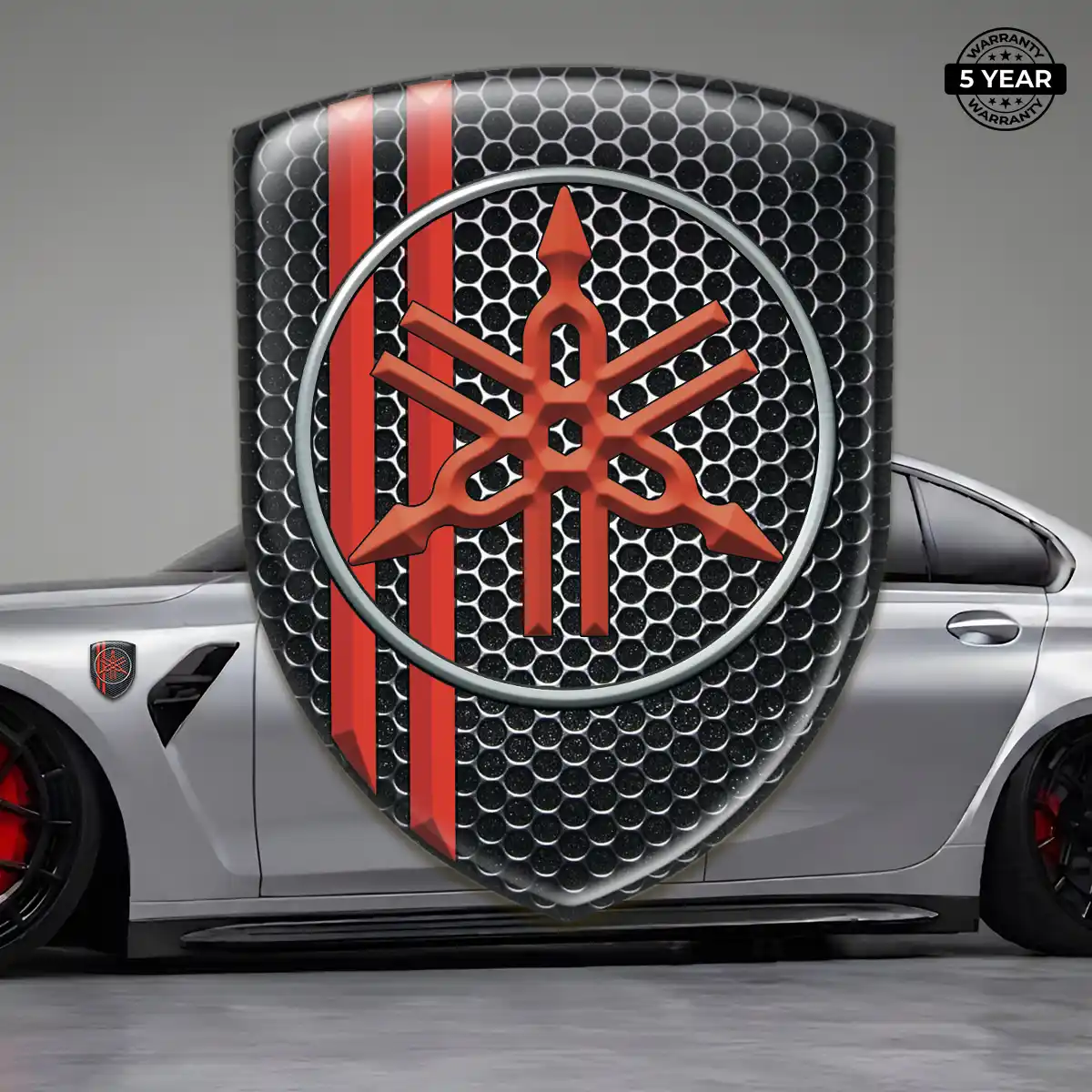 Yamaha Resin Badge Sticker Performance Style