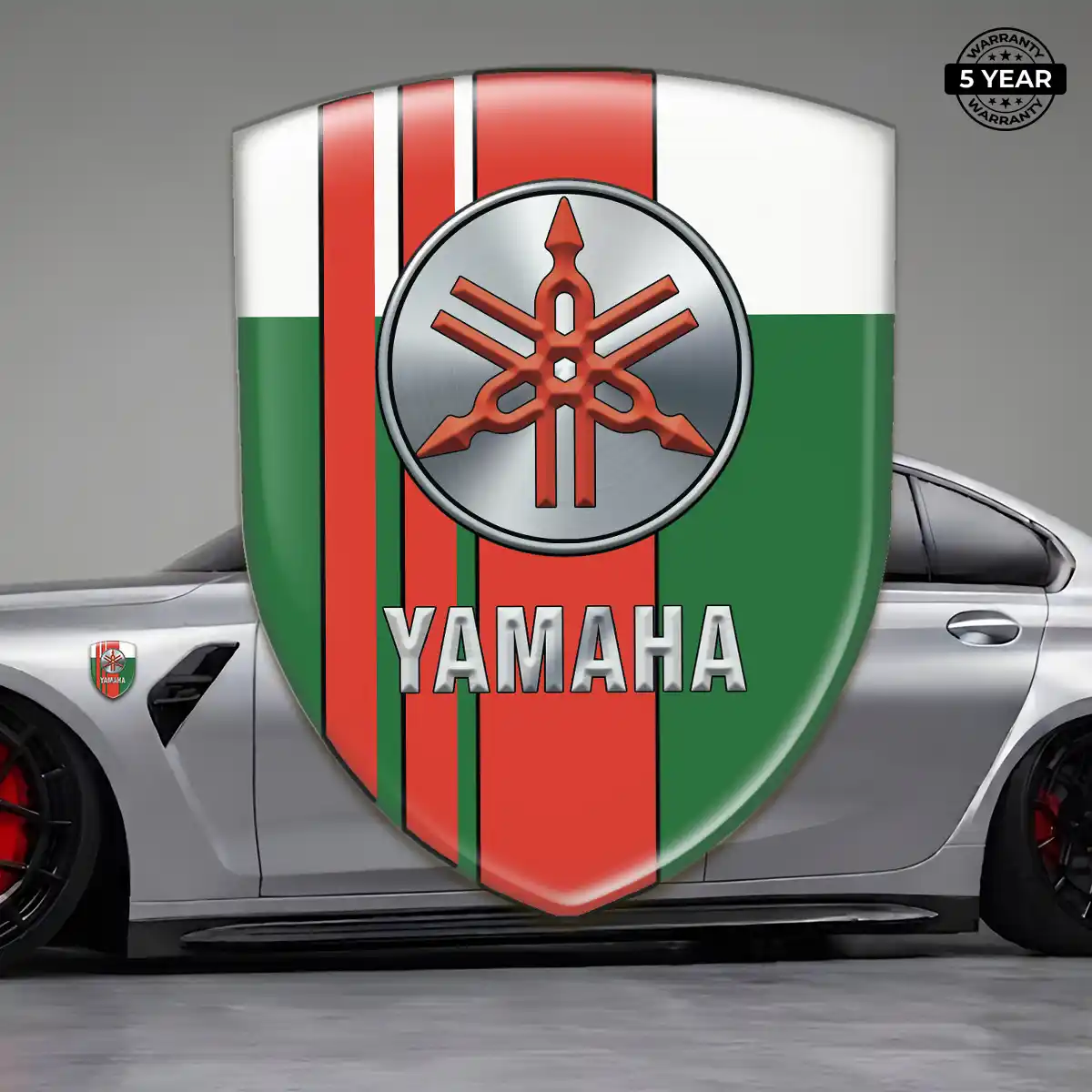 Yamaha Resin Badge Sticker Premium Dome