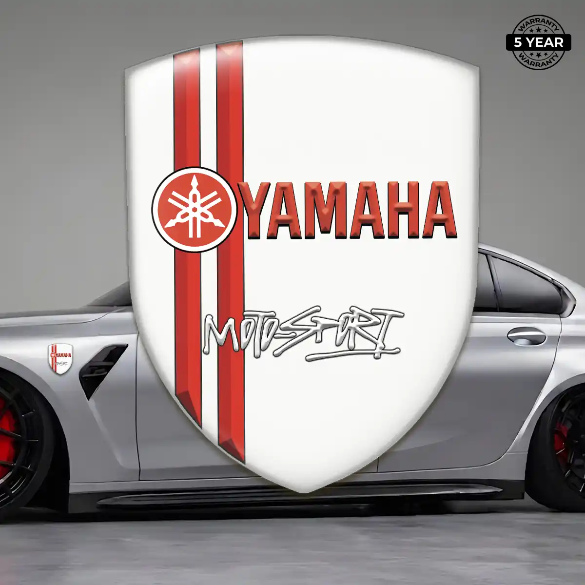 Yamaha Resin Badge Sticker Prime Quality