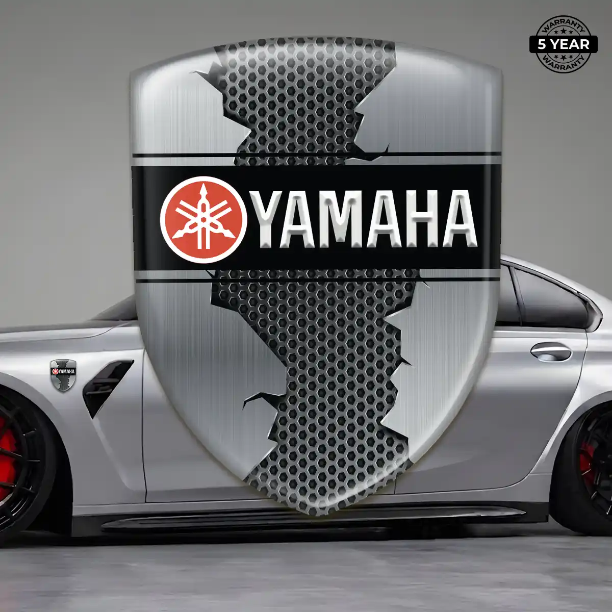 Yamaha Resin Badge Sticker Resin Luxe