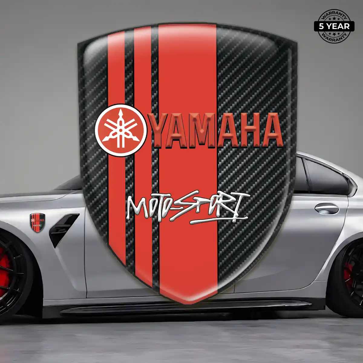 Yamaha Resin Badge Sticker Sport Tuning