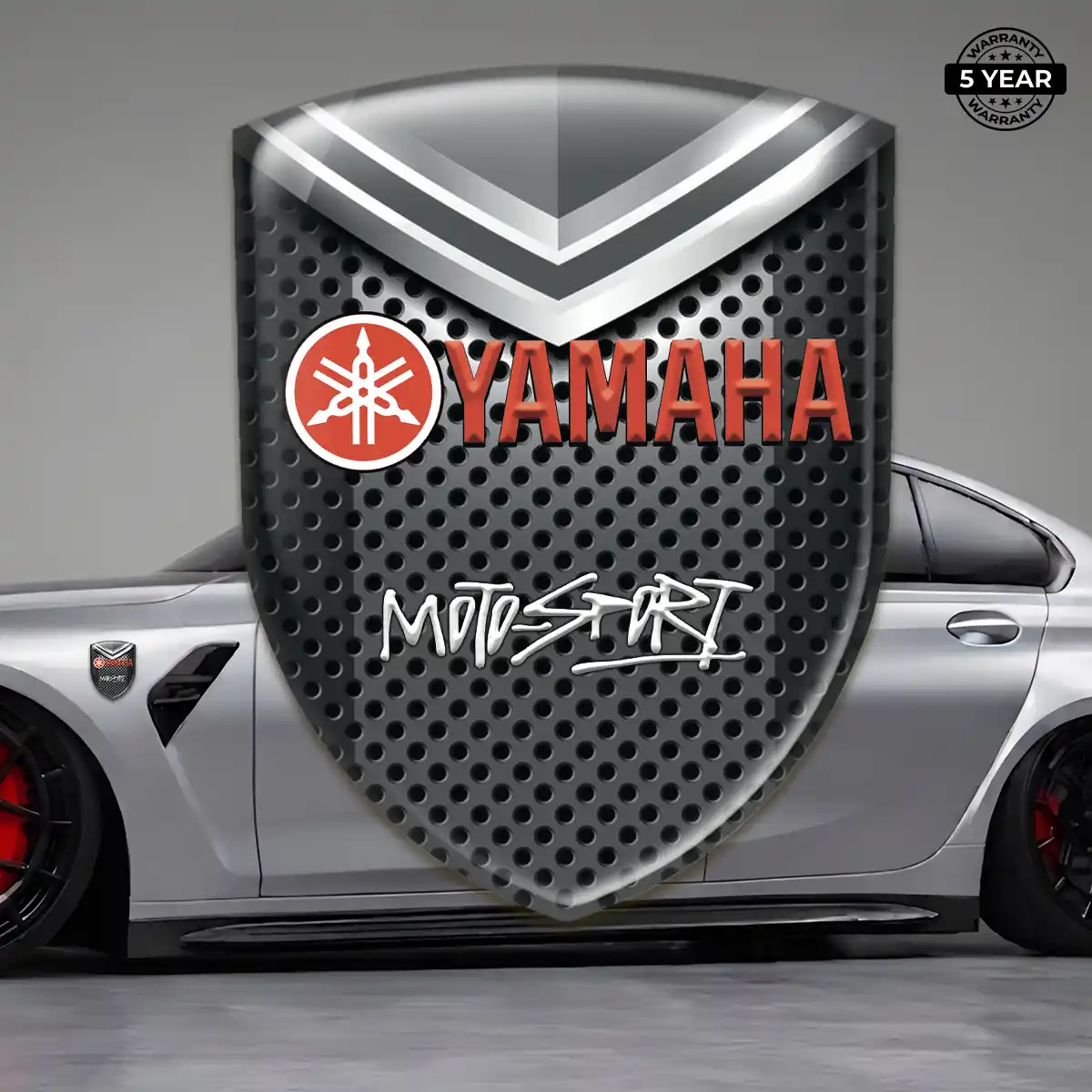 Yamaha Resin Badge Sticker Street Tuning
