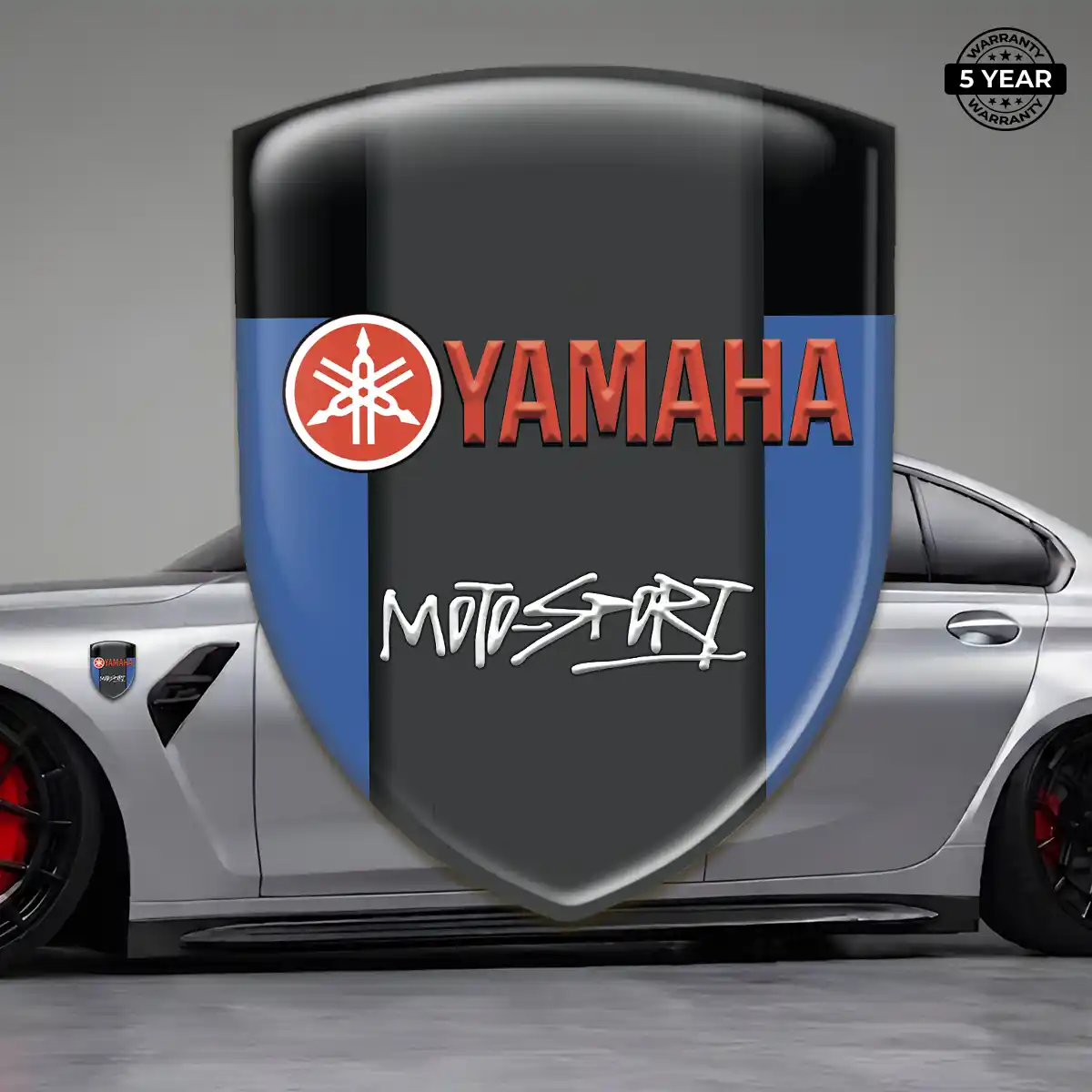 Yamaha Resin Badge Sticker Superior Craft