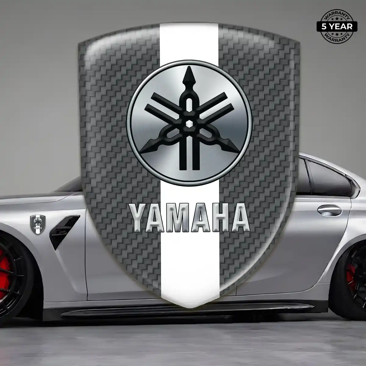 Yamaha Resin Domed Sticker Cabin Style